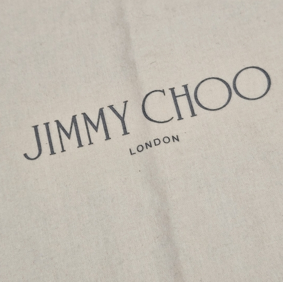 Jimmy Choo Cream Dust Bag - Picture 3 of 4
